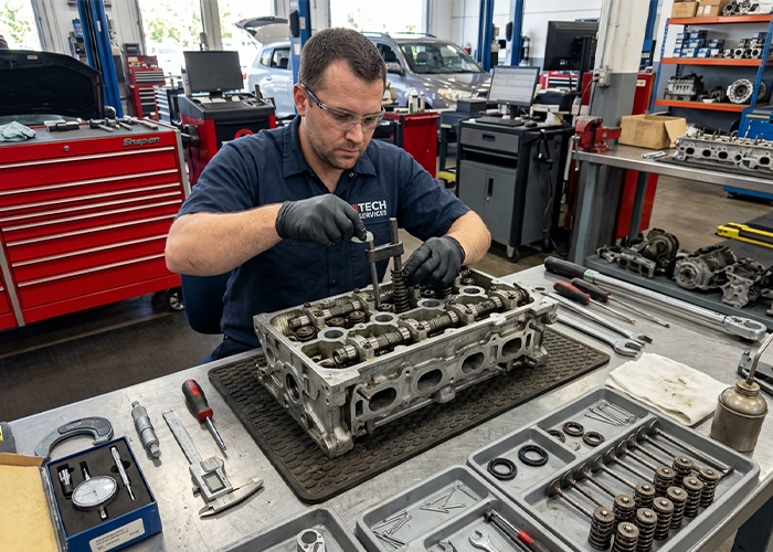 Audi Silindir Kapağı Revizyonu